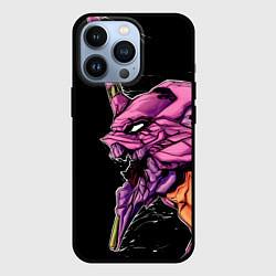 Чехол для iPhone 13 Pro Evangelion Eva 01, цвет: 3D-черный