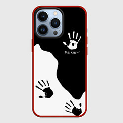 Чехол для iPhone 13 Pro TES WE KNOW МЫ ЗНАЕМ, цвет: 3D-красный