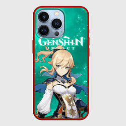 Чехол для iPhone 13 Pro ДЖИНН ИЗ МОНДШТАДТА JEAN, цвет: 3D-красный