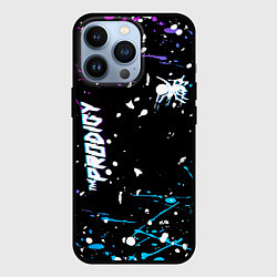 Чехол для iPhone 13 Pro The Prodigy паук, цвет: 3D-черный