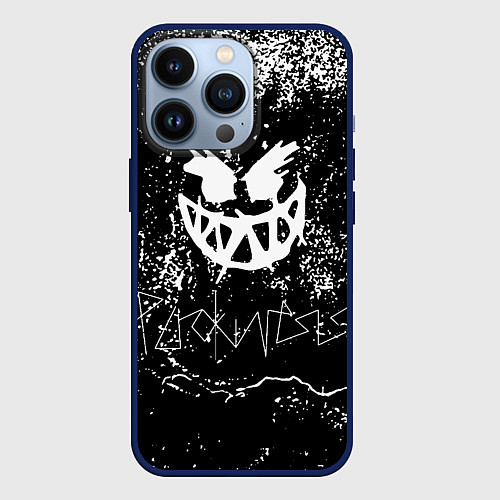 Чехол iPhone 13 Pro PYROKINESIS: / 3D-Тёмно-синий – фото 1