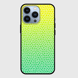 Чехол для iPhone 13 Pro Витражная мозаика, цвет: 3D-черный