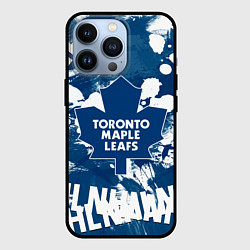 Чехол для iPhone 13 Pro Торонто Мейпл Лифс, Toronto Maple Leafs, цвет: 3D-черный