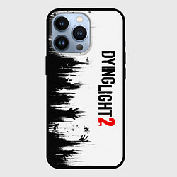 Чехол для iPhone 13 Pro DYING LIGHT 2 GOOD NIGHT AND GOOD LUCK, цвет: 3D-черный