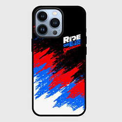 Чехол для iPhone 13 Pro RIDE OR DIE RUSSIA EXTREME, цвет: 3D-черный
