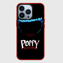 Чехол для iPhone 13 Pro Poppy Playtime: Huggy Wuggy, цвет: 3D-красный