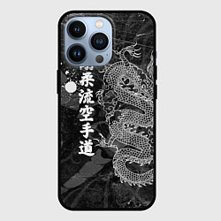 Чехол для iPhone 13 Pro Токийский Дракон Иероглифы Dragon Japan, цвет: 3D-черный