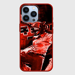 Чехол для iPhone 13 Pro Chainsaw Man, Дэнджи, цвет: 3D-красный