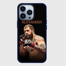 Чехол для iPhone 13 Pro Alexander The Grim Reape, цвет: 3D-тёмно-синий