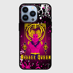 Чехол для iPhone 13 Pro JOJO KILLER QUEEN КОРОЛЕВА УБИЙЦА, цвет: 3D-черный