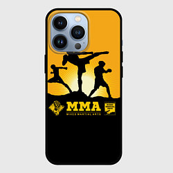 Чехол для iPhone 13 Pro ММА Mixed Martial Arts, цвет: 3D-черный