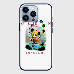 Чехол для iPhone 13 Pro Innuendo - Queen, цвет: 3D-тёмно-синий