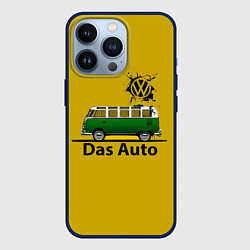 Чехол для iPhone 13 Pro Фольцваген T1, цвет: 3D-тёмно-синий