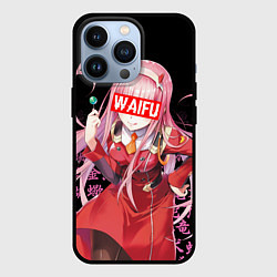 Чехол для iPhone 13 Pro 02, ZERO TWO, DARLING IN THE FRANXX, цвет: 3D-черный