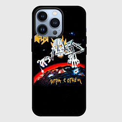 Чехол для iPhone 13 Pro Игра с огнём - Ария, цвет: 3D-черный