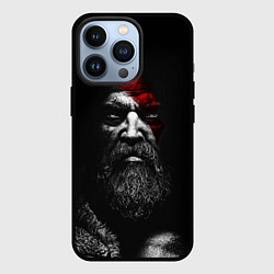 Чехол для iPhone 13 Pro ЛИЦО КРАТОСА, БОГ ВОЙНЫ GOD OF WAR, цвет: 3D-черный