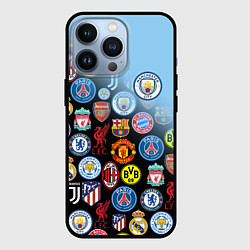 Чехол для iPhone 13 Pro МАНЧЕСТЕР СИТИ MANCHESTER CITY, цвет: 3D-черный