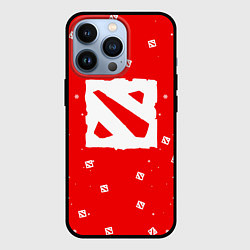 Чехол для iPhone 13 Pro НОВОГОДНИЙ ДОТА 2 НОВЫЙ ГОД DOTA 2, цвет: 3D-черный