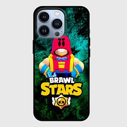 Чехол для iPhone 13 Pro ГРОМ БРАВЛ СТАРС, GROM BRAWL STARS, цвет: 3D-черный