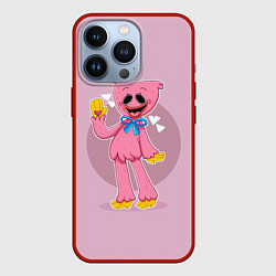 Чехол для iPhone 13 Pro KISSY MISSY POPPY PLAYTIME ПОППИ ПЛЕЙТАЙМ КИССИ МИ, цвет: 3D-красный