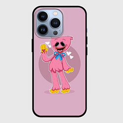 Чехол для iPhone 13 Pro KISSY MISSY POPPY PLAYTIME ПОППИ ПЛЕЙТАЙМ КИССИ МИ, цвет: 3D-черный