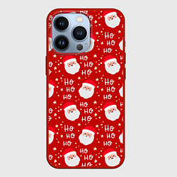 Чехол для iPhone 13 Pro САНТА КЛАУС НОВЫЙ ГОД, цвет: 3D-красный