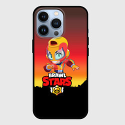 Чехол для iPhone 13 Pro Brawl Stars - Max, цвет: 3D-черный