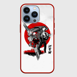 Чехол для iPhone 13 Pro Синдзи Икари - Евангелион: Модуль-01, цвет: 3D-красный