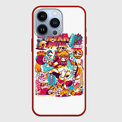 Чехол для iPhone 13 Pro Sailor Meow Sailor Moon, цвет: 3D-красный