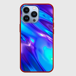 Чехол для iPhone 13 Pro Neon Holographic, цвет: 3D-красный