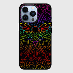 Чехол для iPhone 13 Pro МАГИЧЕСКАЯ РУНА, ДЕЛЬТА РУНА DELTARUNE, цвет: 3D-черный