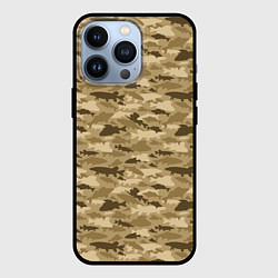Чехол для iPhone 13 Pro Рыбы камуфляж, цвет: 3D-черный