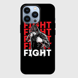 Чехол для iPhone 13 Pro FIGHT FIGHT FIGHT, цвет: 3D-черный