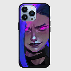 Чехол для iPhone 13 Pro League Of Legends Arcane ДЖИНКС Jinx Powder, цвет: 3D-черный