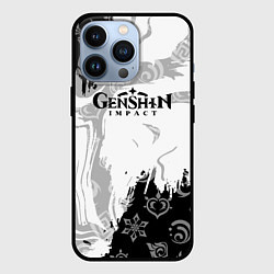 Чехол для iPhone 13 Pro Genshin Impact электро стихия, цвет: 3D-черный