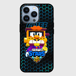 Чехол для iPhone 13 Pro Грифф BRAWL STARS соты, цвет: 3D-черный