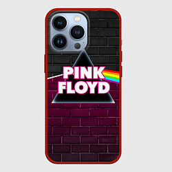 Чехол для iPhone 13 Pro PINK FLOYD ПИНК ФЛОЙД, цвет: 3D-красный