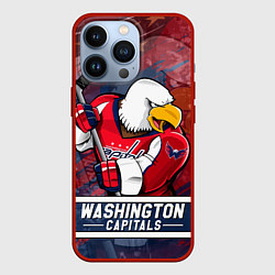 Чехол для iPhone 13 Pro Вашингтон Кэпиталз Washington Capitals, цвет: 3D-красный