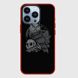 Чехол для iPhone 13 Pro Ночной Дозор Night Watcher, цвет: 3D-красный