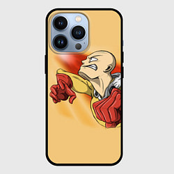 Чехол для iPhone 13 Pro Сайтама - One Punch Man, цвет: 3D-черный