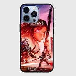 Чехол для iPhone 13 Pro Horizon Forbidden West game poster, цвет: 3D-черный