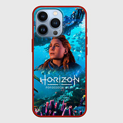 Чехол для iPhone 13 Pro Horizon Forbidden West Подводный мир, цвет: 3D-красный