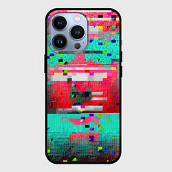 Чехол для iPhone 13 Pro Fashion glitch 2088, цвет: 3D-черный