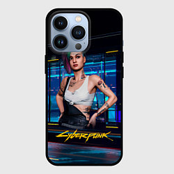 Чехол для iPhone 13 Pro Judy Джуди Cyberpunk 2077, цвет: 3D-черный