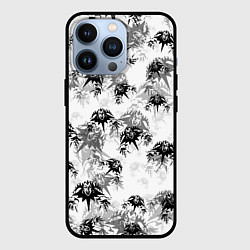 Чехол для iPhone 13 Pro Король и шут Лого Паттерн, цвет: 3D-черный