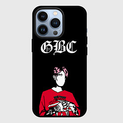 Чехол для iPhone 13 Pro Lil Peep GBC Лил Пип Надпись, цвет: 3D-черный