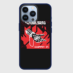 Чехол для iPhone 13 Pro SAMURAI Chippin In, цвет: 3D-тёмно-синий