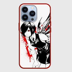 Чехол для iPhone 13 Pro ТОУКА TOKYO GHOUL, цвет: 3D-красный