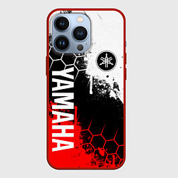 Чехол для iPhone 13 Pro YAMAHA - ЯМАХА, цвет: 3D-красный