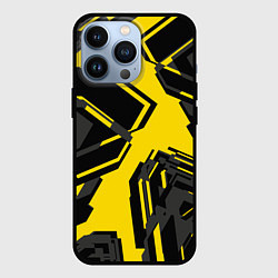 Чехол для iPhone 13 Pro Абстракция Город, цвет: 3D-черный
